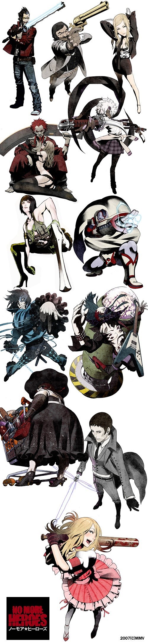 characters by kozaki...