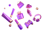 紫色元素