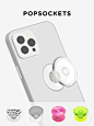 【它是透的】PopSockets泡泡骚透明手机支架气囊指环桌面小众-tmall.com天猫