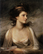 John Hoppner (1758-1810) - Portrait of a Lady as Evelina