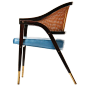 "A-frame" chair by Edward Wormley