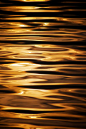 I just love when the sea looks like liquid gold: