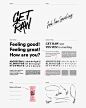 GET RAW - Rebrand : Rebrand and packaging for healthy snack GET RAW.