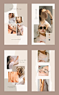 Instagram Story Templates. Size: 1080 x 1920 and 1500 x 1500
