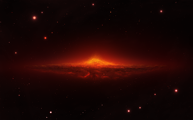 Red Galaxy (Andromed...