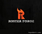 Roster Forge游戏工会logo设计@北坤人素材