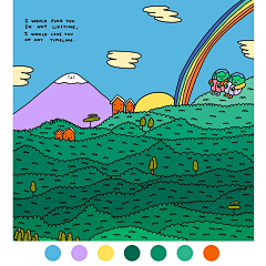 wowDesign-焱采集到风格-儿童插画