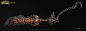 Gurthalak - World of Warcraft Fan Art, Brothers Interactive : Hi, Its a fan art weapon, which  we did to study the art style from World of Warcraft.
we used 5948 tris for the final mesh and one 2K size map for the texture.
We hope you like it and share yo