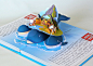 VTB 24 Bank. Promo pop-up book : design, illustration, paper engineering