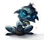 Day 493. Sketch Dailies Challenge - Gollum by Cryptid-Creations