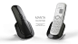 MANTA : One is flush with the base and handset to be clean looking and simple On the other side, Handset front has soft surface to give comfortable to user.
