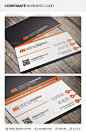 Print Templates - Corporate Business Card Design | GraphicRiver