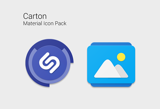 Material Design Icon...
