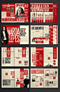 Diseño Editorial - Revista Pymes (re-diseño) by Boris Vargas Vasquez, via Behance