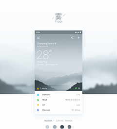 小薇vivi采集到UI-Weather
