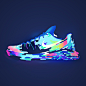 Adobe Portfolio Nike sneaker running basket NBA kobe braynt color neon roshe run magazine poster hypebeast footwear