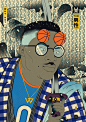 Edo—Ball Season Two : A new season has begun. With the great success around the initial 12 Edo—Ball artworks I have put in some big work over the off-season to create a new series of 10 artworks. Each artwork has a fresh new story and has been finished of