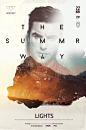 Summer Way Poster : Summer Way Poster //This poster is perfect for the summer season very modern with double exposure effects nice light colors and modern scattered typography.Fonts UsedNexa - http://fontfabric.com/nexa-free-font/Bebas Neue - http://www.d
