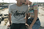 狂野性感造型一览/ Stussy Women 2014 春夏 Lookbook