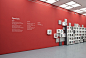 Visual identity and exhibition design for DIE GROSSE Kunstausstellung NRW 2013 in Düsseldorf, Germany.
