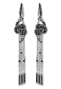 Stephen Webster Love Knot earrings from the Skyfall collection, in collaboration with Swarovski.