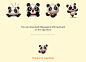 Panda Stickers : Meet Panda! Add more emotions to your text with Panda stickers by Aleksandr Pushai.