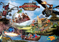 DreamWorks How To Train Your Dragon Island - Branding : The identity I created for the Dreamworks How To Train Your Dragon Island for Heide Park in Germany. *All work created whilst in full time employment at LMC Design