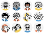 Casper / Avatars icons by Justin Tran