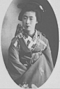 1908年的日本艺妓。