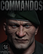Commandos Cover_FAN ART, Korosh Ghanbarzadeh : This is a mini project based on Commandos 2: Men of Courage cover art and a follow up to the Jack O'Hara FAN ART project I did before. Rendered with Unreal Engine in realtime.