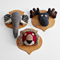 Animal Head Wall Plaque by Cate + Levi
动物壁挂