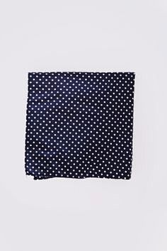 pocket square navy p...