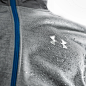 Under Armour: SWACKET : Images created for launch of Swacket for Under Armour... part sweatshirt, part jacket.Full Jackets were created CGI using marvelous designer and MODO.Macro details were shot in studio and post processed to match campaign.CD: Christ