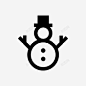 雪人圣诞节帽子图标 免费下载 页面网页 平面电商 创意素材