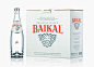 Baikal优质纯净水包装设计欣赏