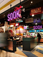 Koncept Stockholm have recently completed SOOK, a fast food restaurant located in Täby, an area outside of Stockholm, Sweden.