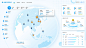 dataviz data visualization map 可视化 大屏 数据可视化