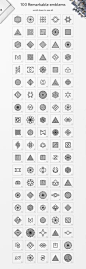 Geometric Logos Bundle 50% OFF by Davide Bassu on <a href="/creativemarket/" title="Creative Market">@Creative Market</a>