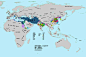 公元前1800年—公元100年世界历史地图