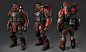 Nomad (Evolve), Jason Hasenauer : Nomad game asset. I made the Nomad's high poly, low poly, and textures.