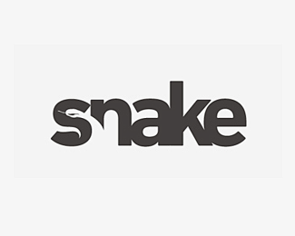标志设计元素运用实例：蛇(二)-设计之家