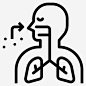 呼吸吸气肺图标 免费下载 页面网页 平面电商 创意素材