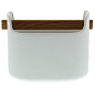 EVA SOLO 用具支架适用于在厨房 , 陶瓷 / 木质 , 白色 , Tool box 白色 23,1  x  17  x  13,2 cm