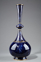 Delhi vase in blue Sevres porcelain, 1875: 