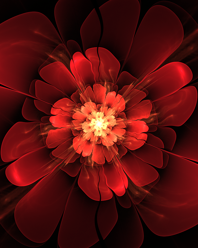 Red Bloom by *caffe1...