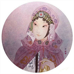 雪若芷兰采集到美人如画（中国风）