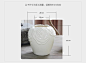 新品上市 简约现代白色陶瓷花瓶 玫瑰纹理釉面家居创意装饰摆件-tmall.com天猫