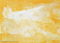 颜料肌理-米黄与黄色水粉颜料肌理底纹