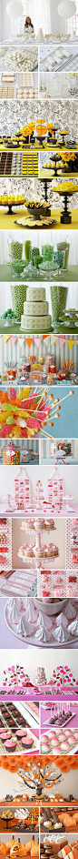 Party Themes - So many fun ideas and color combos!