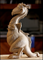 WIP from one of the best sculptors I know! Little Dragon by ~RandyHand on deviantART: 